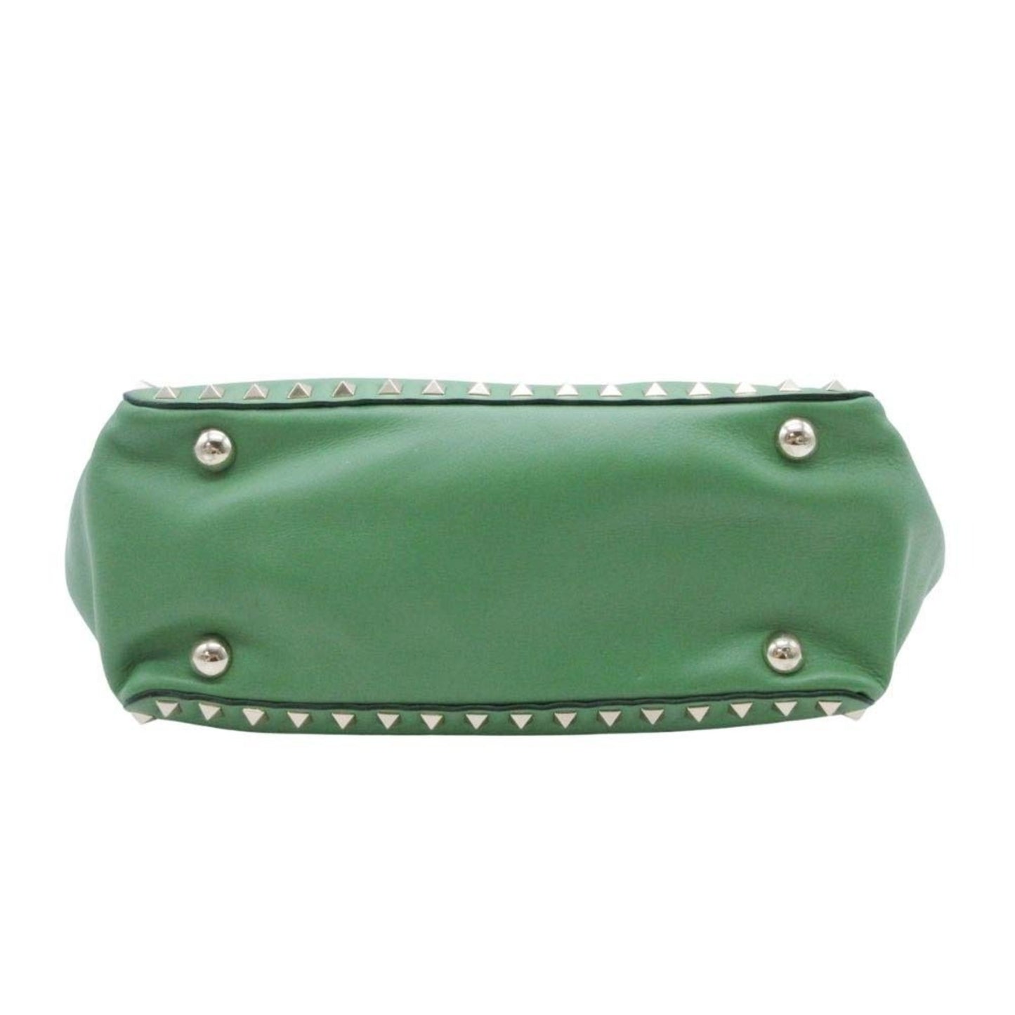 Valentino Garavani Rockstud 2-Way Shoulder Tote Bag In Green