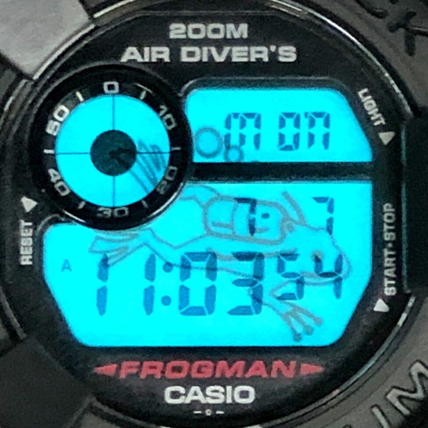 G-Shock Casio Dw-8200Z-1T Frogman