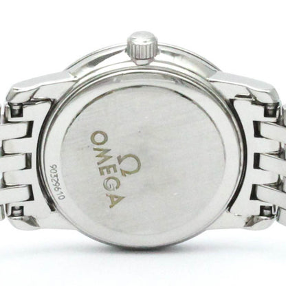 Polished Omega De Ville Prestige Steel Quartz