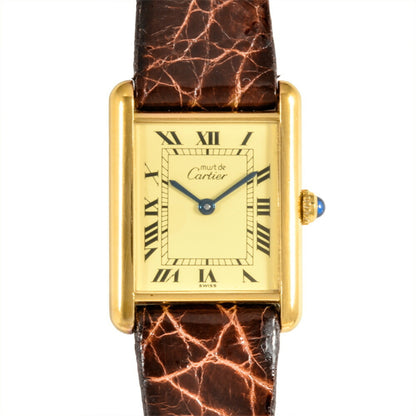 Cartier Must Tank Lm Vermeil Watch 590001