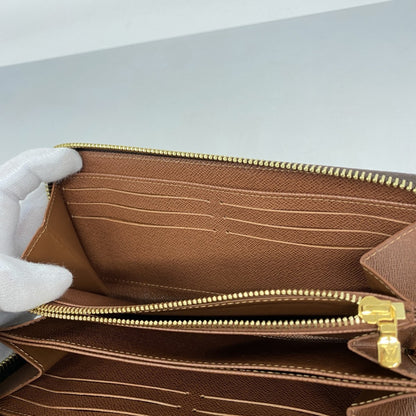 Louis Vuitton Monogram Zippy Wallet M42616 Brown