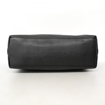 Gucci Soho Shoulder Bag 308982 Leather Black Champagne