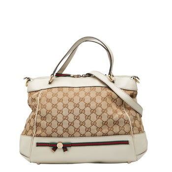 Gucci Gg Canvas Mayfair Tote/Shoulder Bag