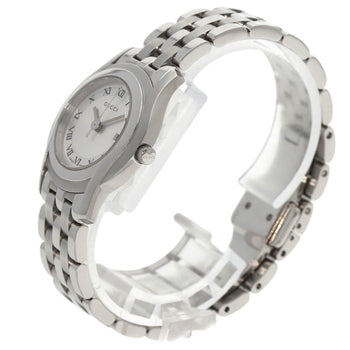 Gucci 5500L Watch Stainless Steel/Ss