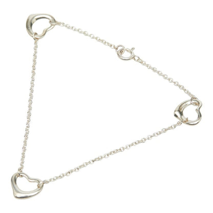 Tiffany & Co. Open Heart Triple Bracelet In 925 Sterling Silver