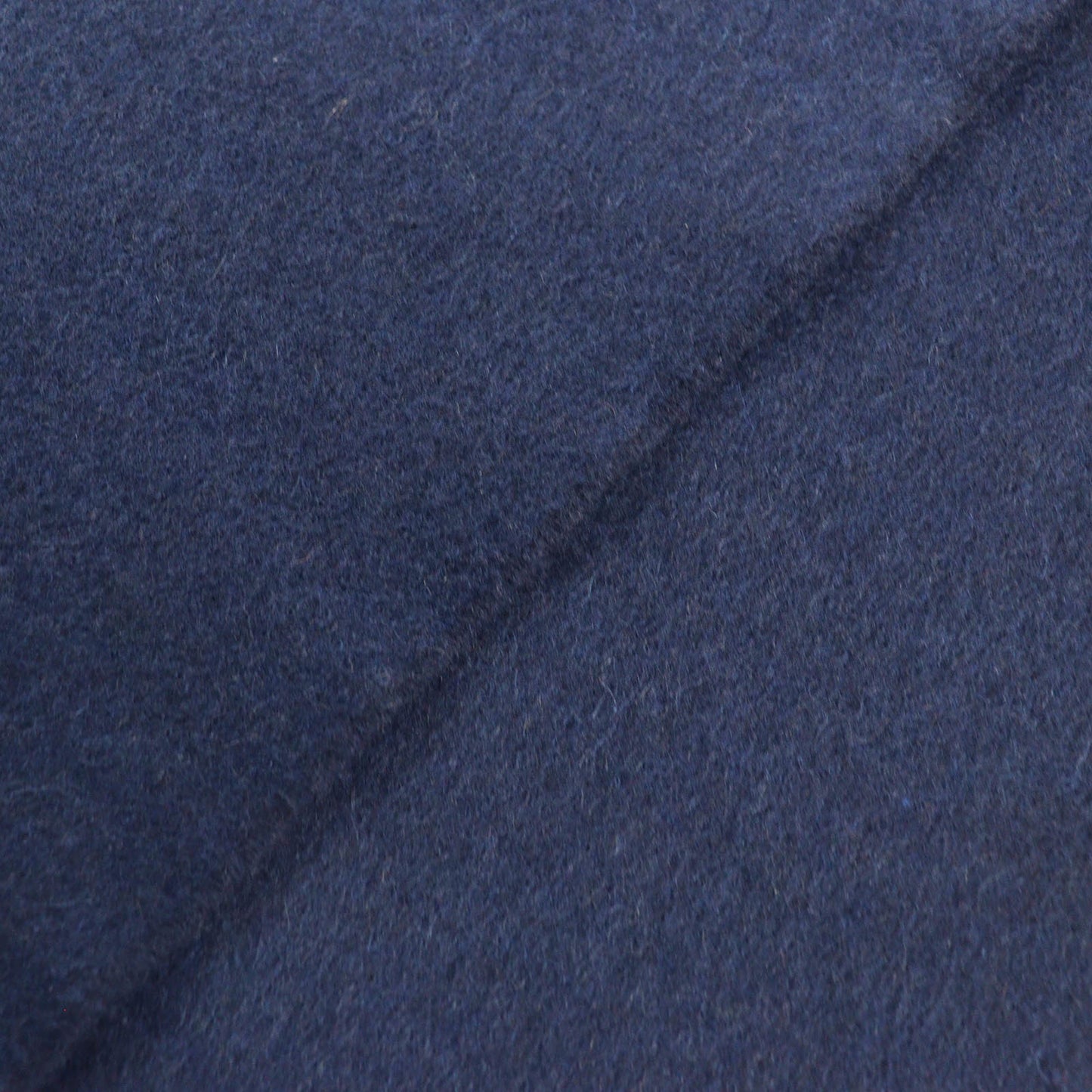 Hermes H259096S Allumette Pocket 100% Cashmere Marine Cobalt Leather Tag Fringe Large Shawl Scarf