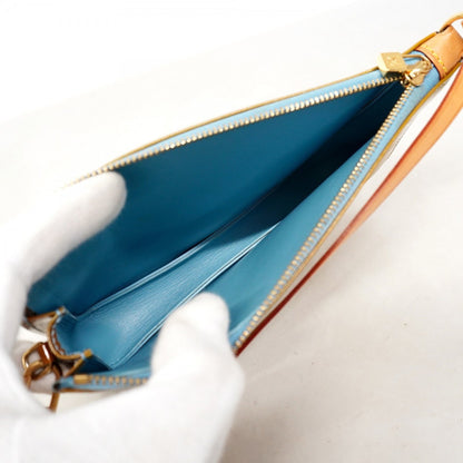 Louis Vuitton Vernis Lexington Pouch M91056 Baby Blue