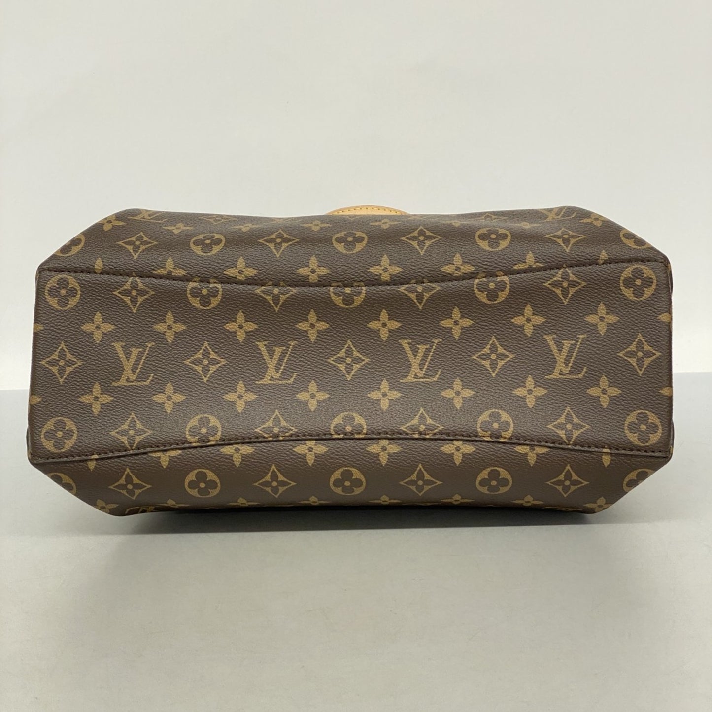 Louis Vuitton Monogram Ribo Mm Handbag M44546 Brown 2-Way Bag