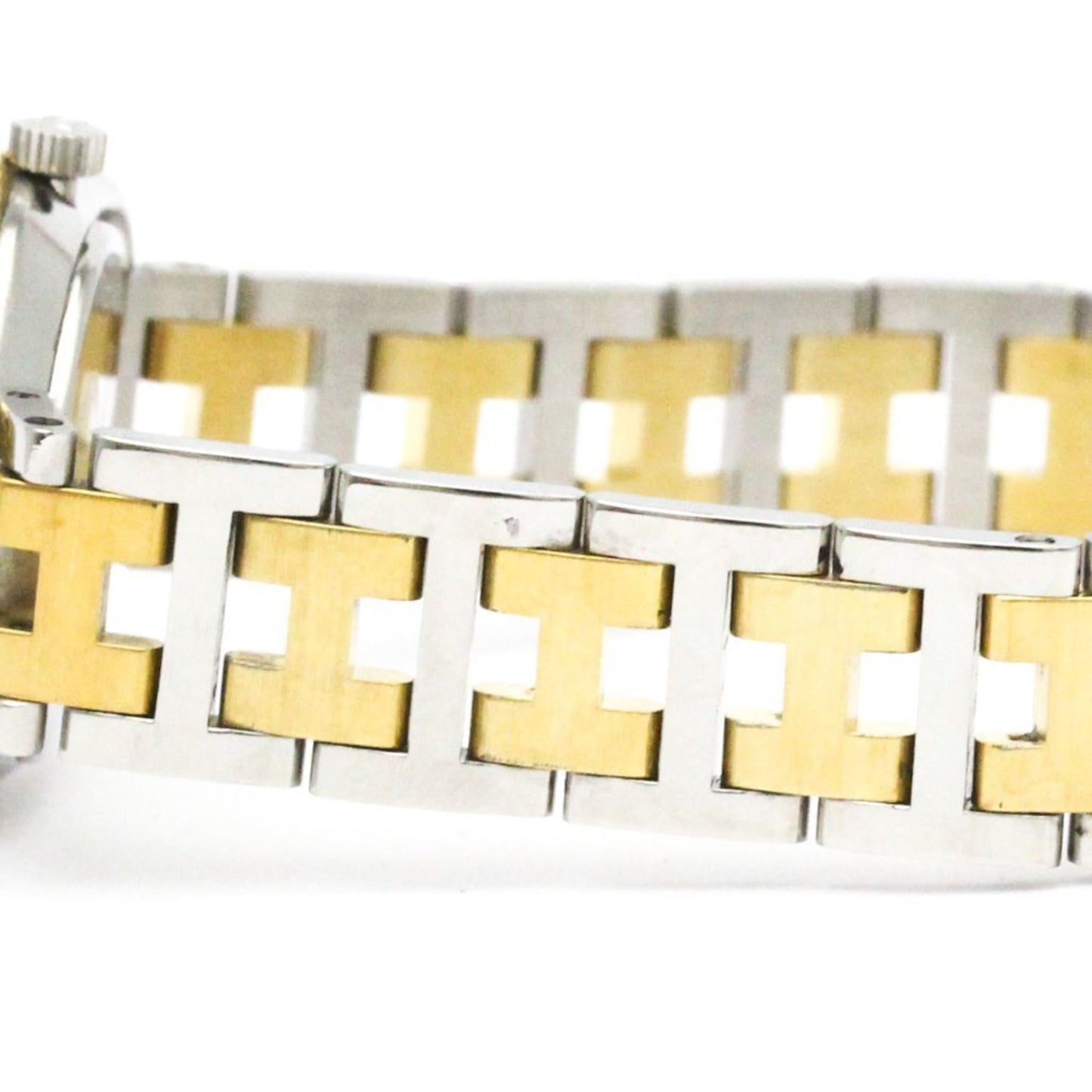 Hermes Arceau Quartz Gold Plated Steel Quartz