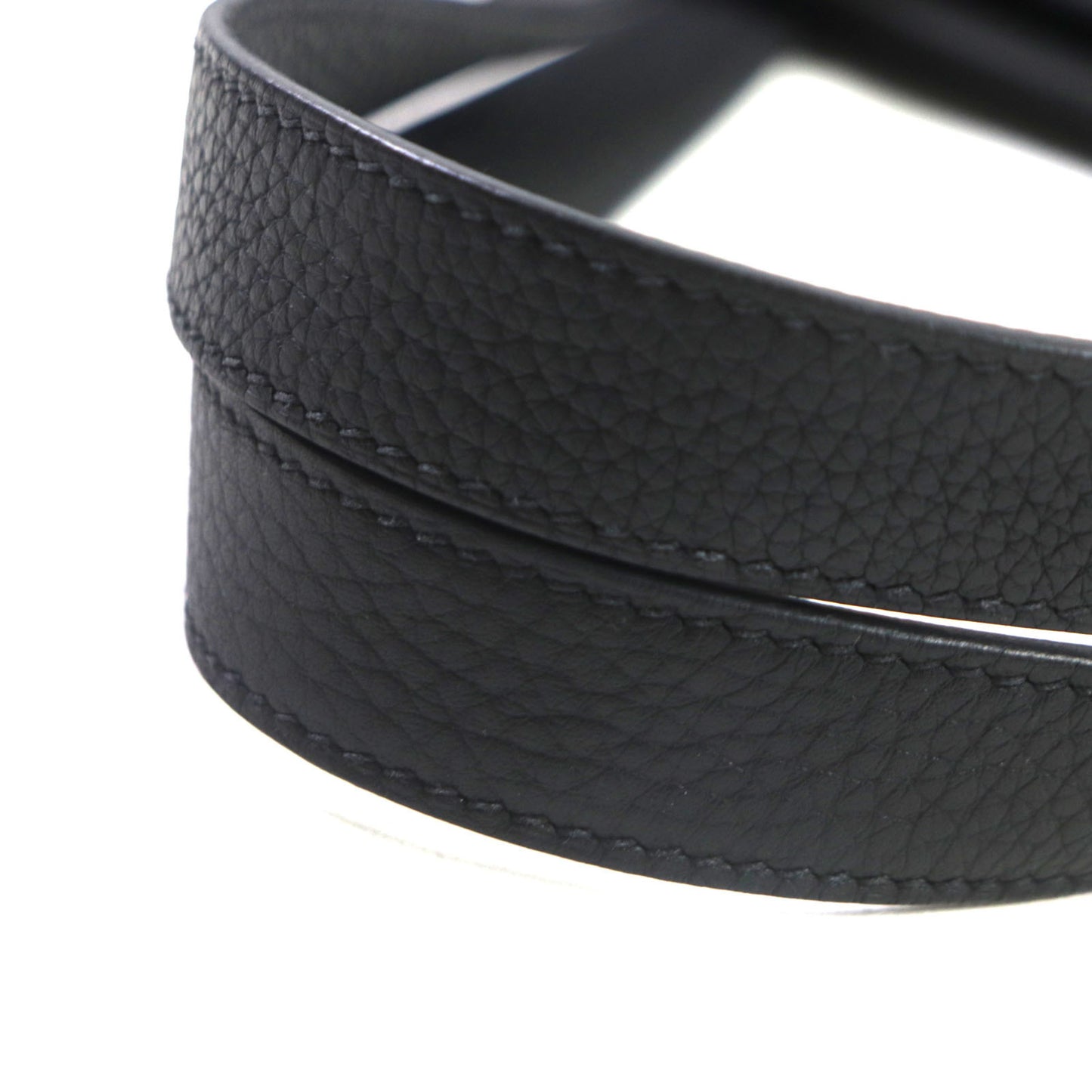 Hermes Pur Sangle Toile Militaire Taurillon Clemence Tote Bag