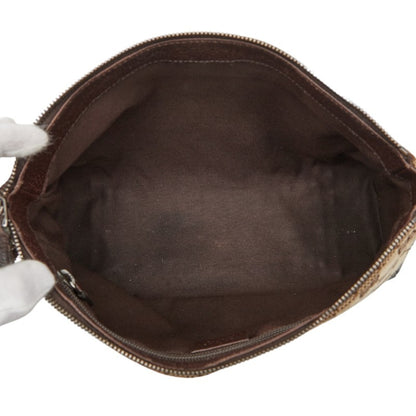 Gucci Gg Canvas Crossbody Shoulder Bag 114273 Brown