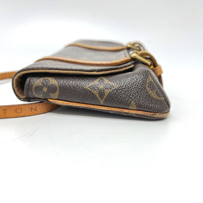 Louis Vuitton M51159 Monogram Canvas Pochette Marel Bag