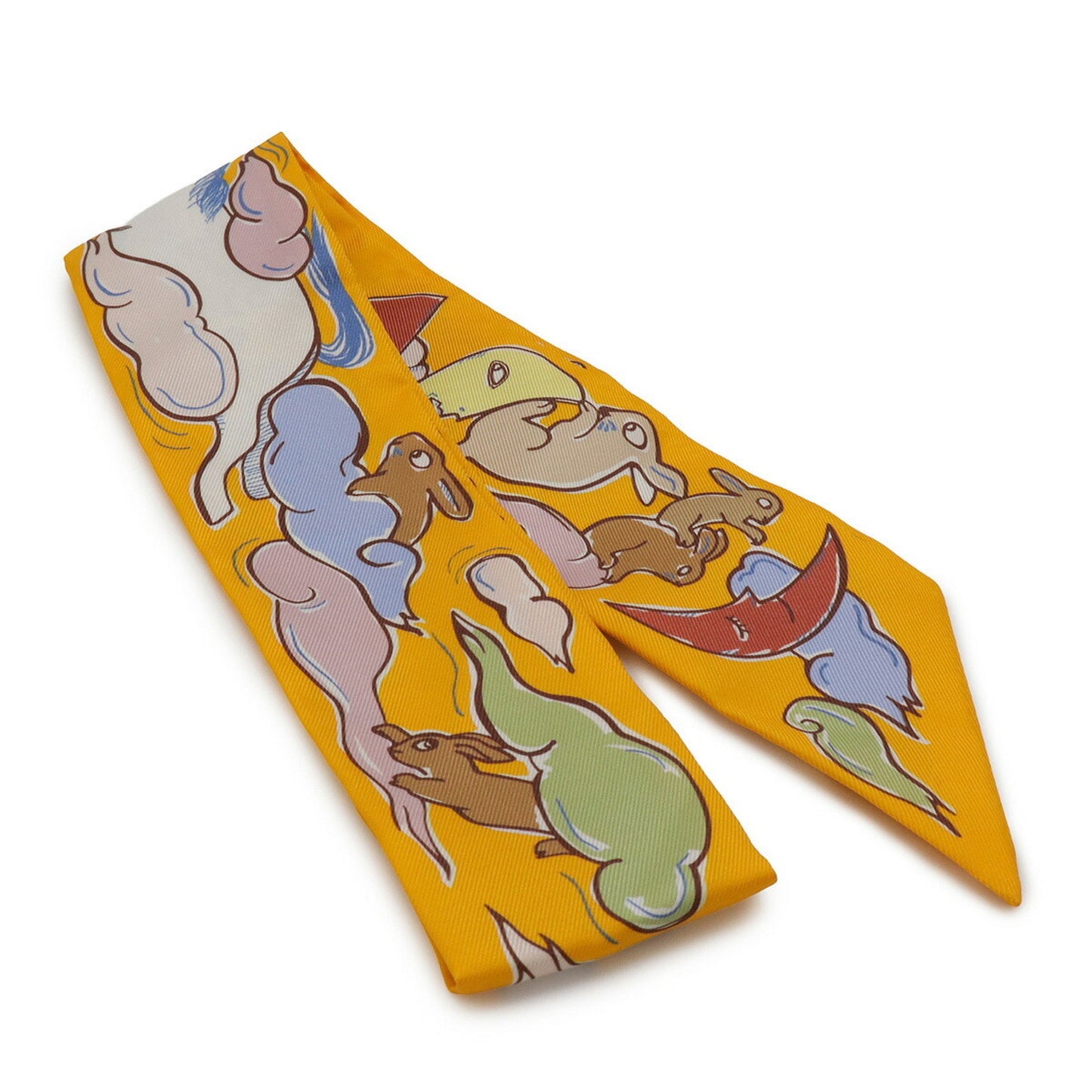 Hermes Twell Twilly Scarf