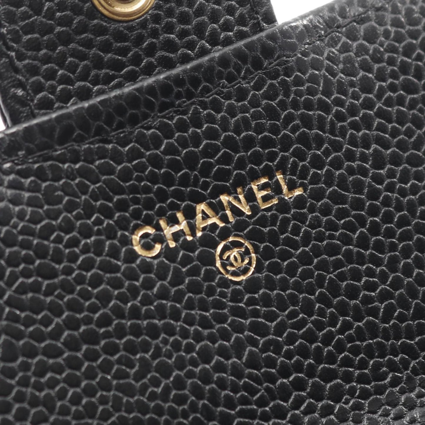 Chanel Matelasse Bifold Long Wallet In Grained Calfskin Leather