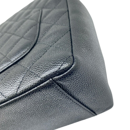 Chanel Chanel Matelasse Pst Tote Caviar Skin Black Chain Shoulder 8Th Series Grained Calfskin