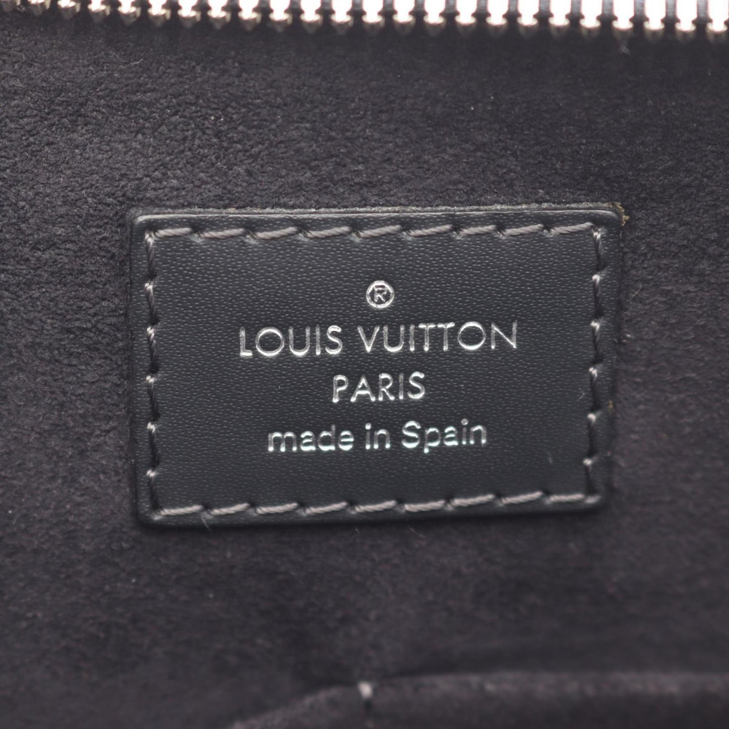 Louis Vuitton Pdj Nm Porte-Document Jour Briefcase Bag In Coated Canvas And Leather With Damier