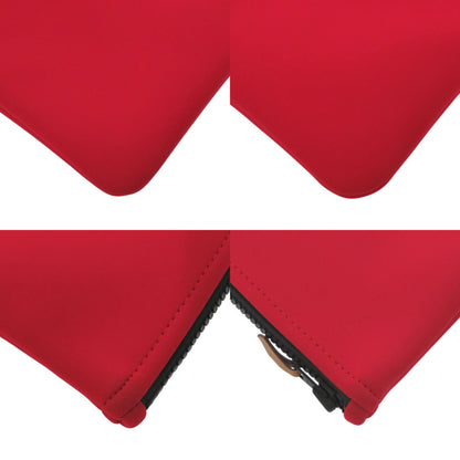 Unused Herms Neoban Gm Polyamide Elastane Rouge Kazak Pouch Bag Red Za5Z Hermes