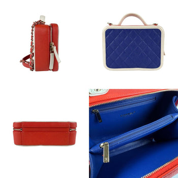 Chanel Cc Figley Shoulder Bag In Caviar Leather