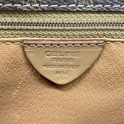 Celine Shoulder Bag Macadam Brown