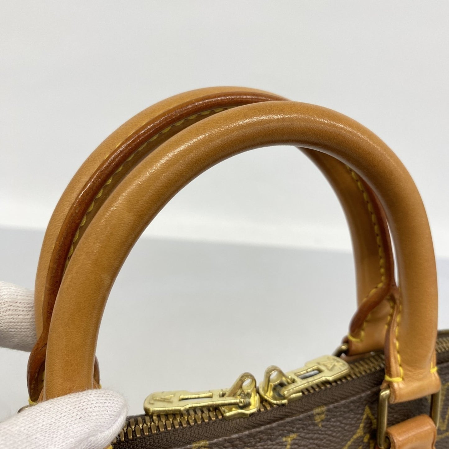 Louis Vuitton Monogram Alma Handbag M51130 Brown