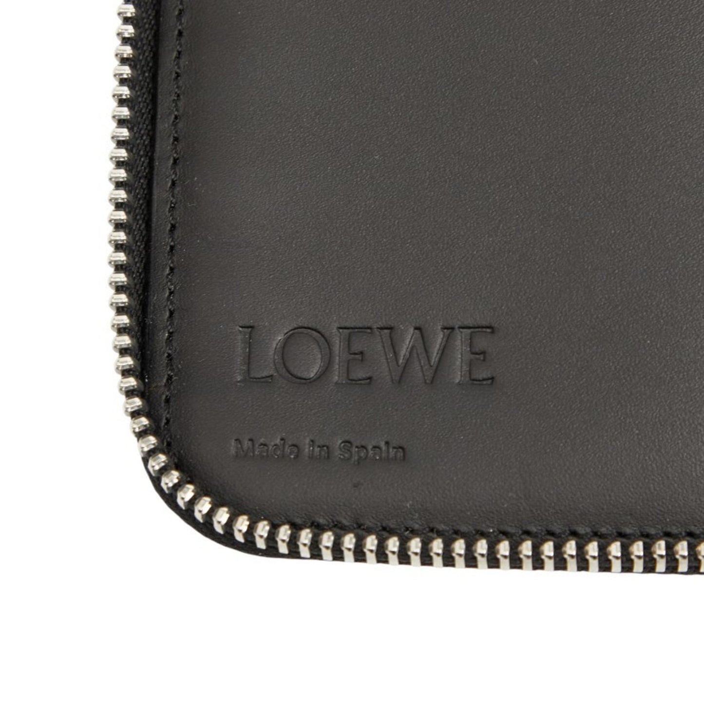Loewe Anagram Long Wallet With Round Zipper