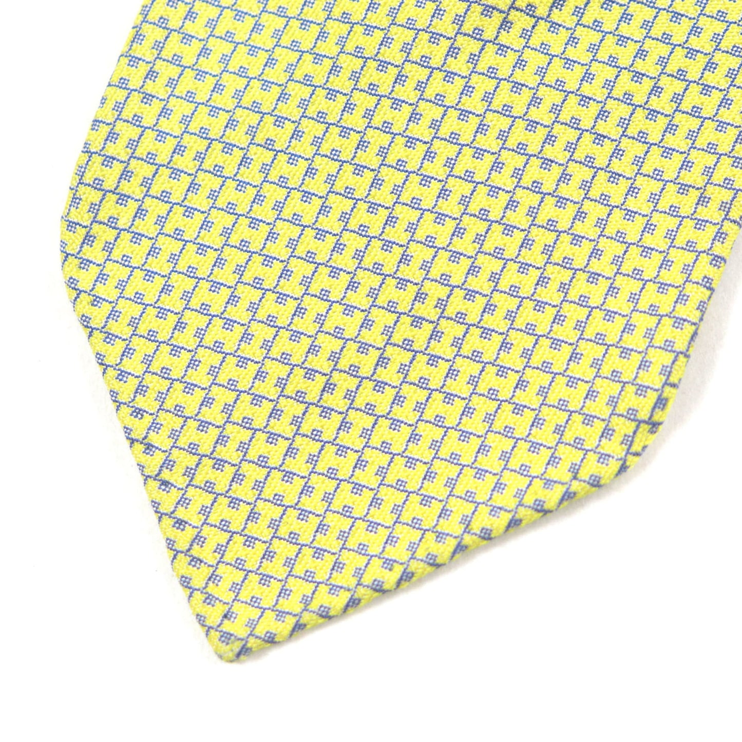 Hermes 100% Silk H Motif All-Over Print Tie