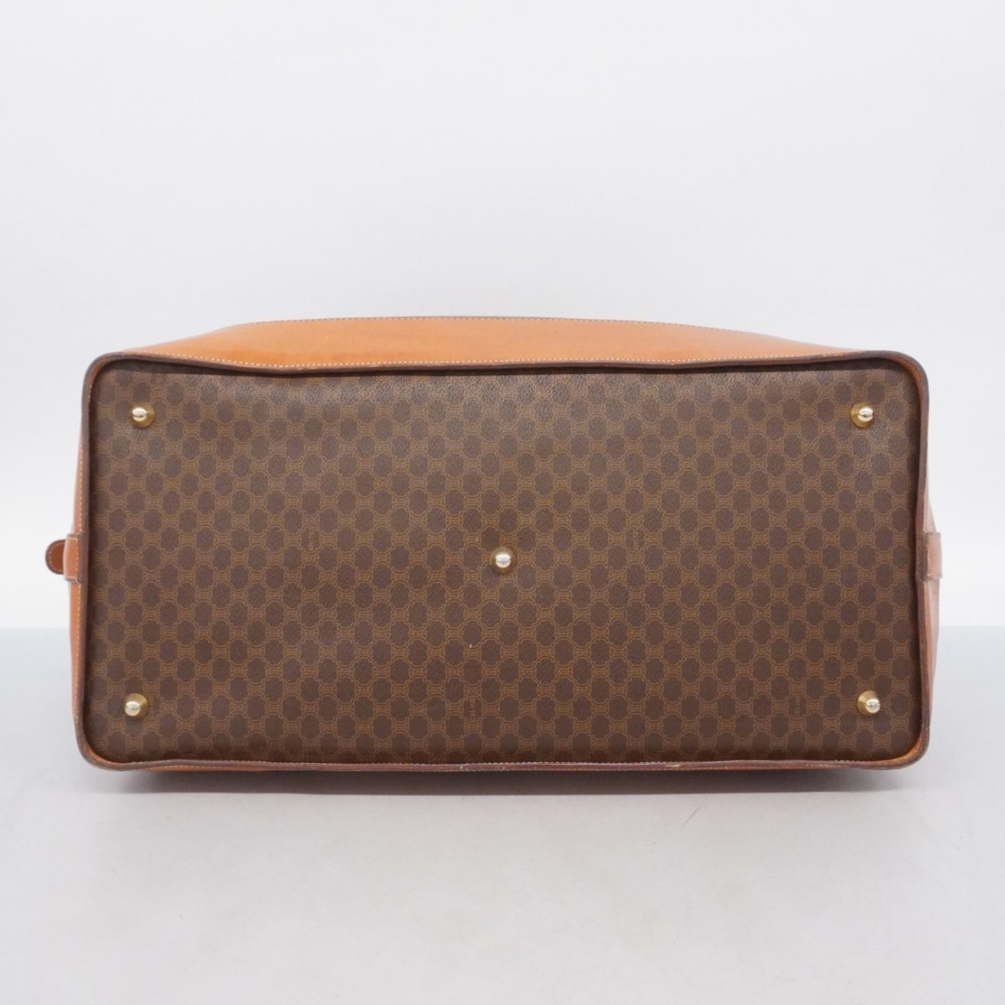 Celine Boston Bag Macadam Brown