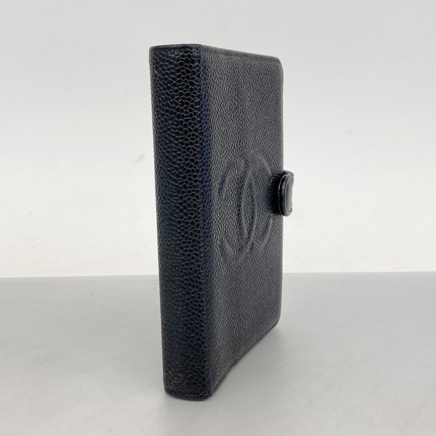 Women's - Chanel Notebook Cover - Caviar Skin - Black