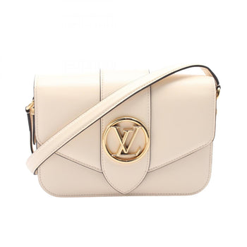 Louis Vuitton Louis Vuitton Lv Pont 9 Pont Neuf Creme Shoulder Bag Leather