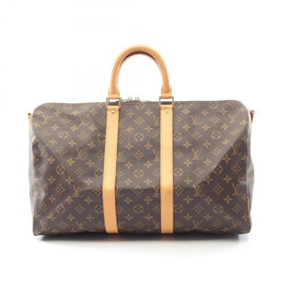 Leather - Louis Vuitton Boston Bag Coated Canvas