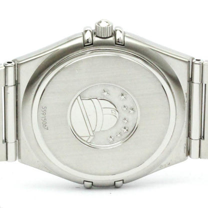 Polished Omega Constellation Stainless Steel Quartz