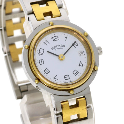 Herms Clipper Watch With Old Buckle