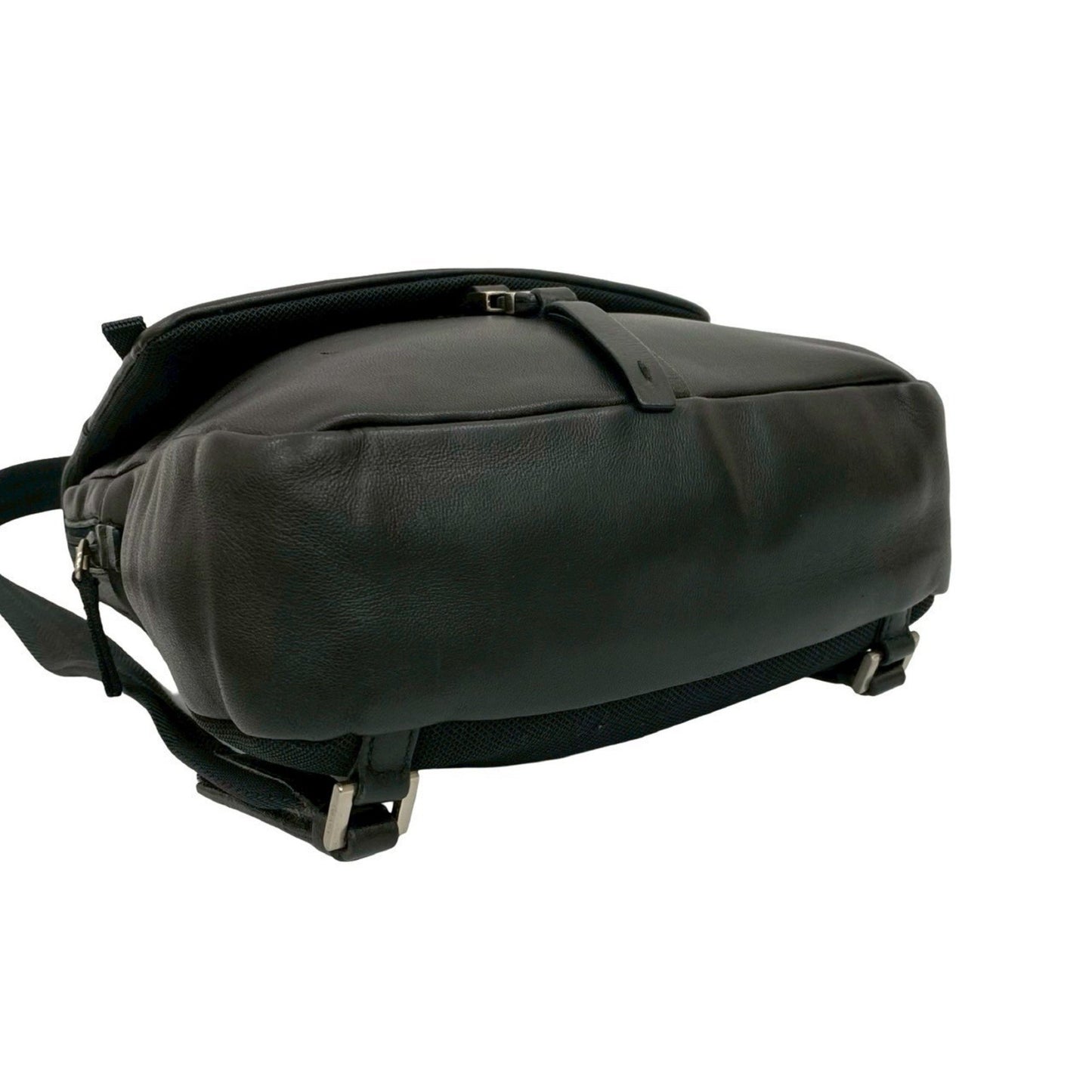 Prada Prada Genuine Nappa Leather Mini Rucksack/Daypack For Men And Women