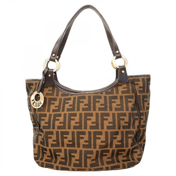 Fendi Zucca Nylon Canvas Tote Bag