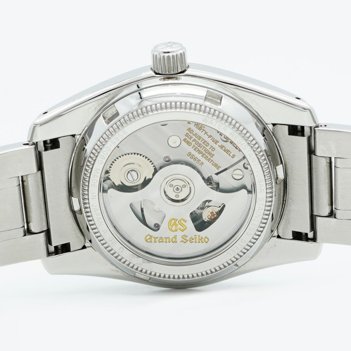 Seiko Grand 9S65-00B0 Sbgr053 Black Dial