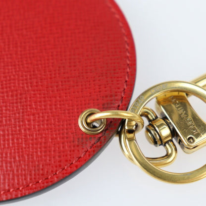 Louis Vuitton Louis Vuitton Portocre Illustre Keychain Mp1949 Monogram Canvas Leather Brown Red