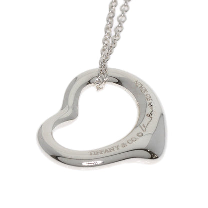 Tiffany & Co. Open Heart Necklace In Silver