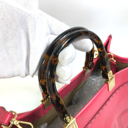 Fendi 8Bh386 Shoulder Bag 2Way Bag Tote Bag Pink