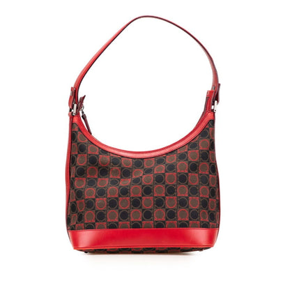 Salvatore Ferragamo Gancini One-Shoulder Bag In Black