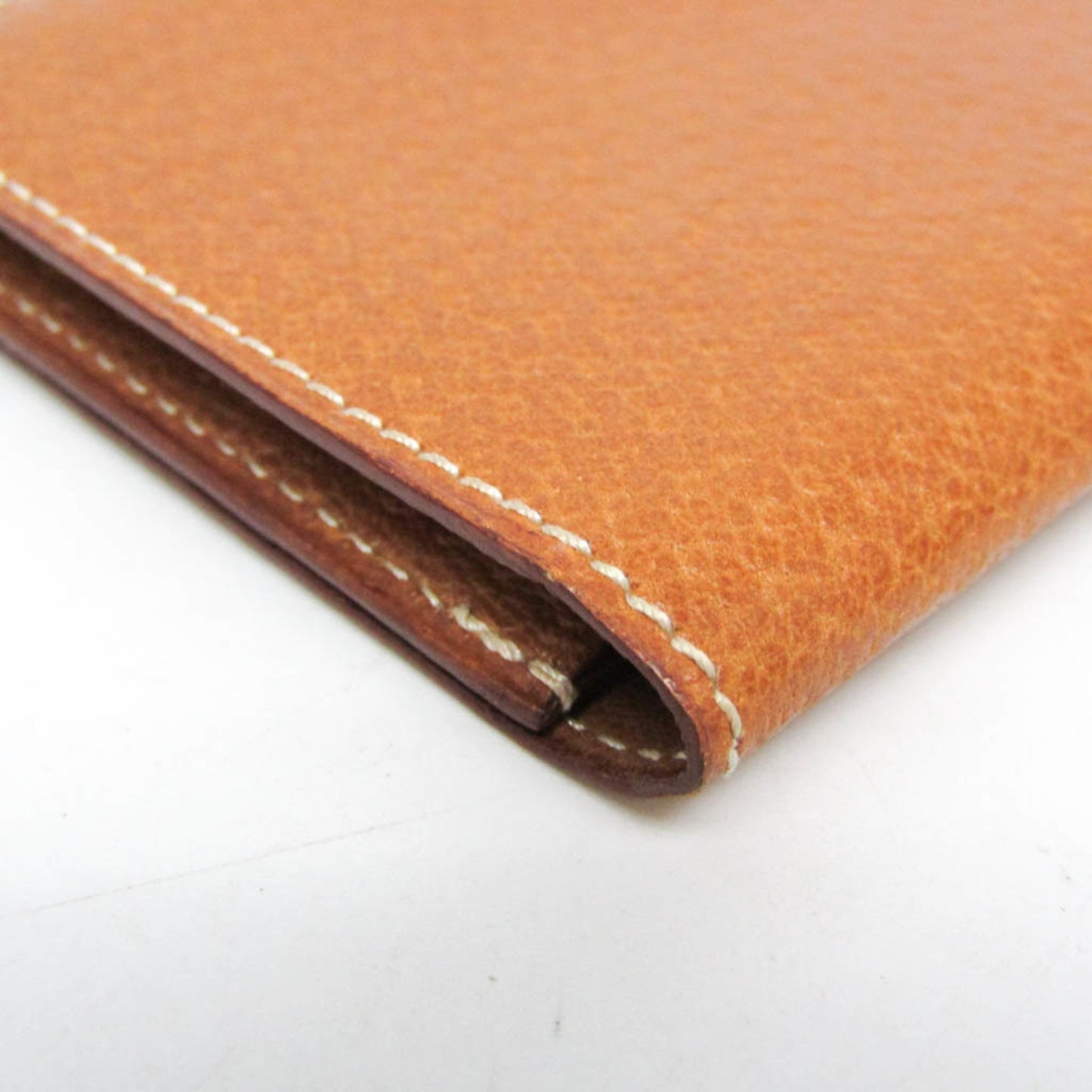 Hermes Leather Business Card Case Brown
