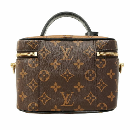 Louis Vuitton Vanity Bag Monogram Reverse Nv Pm M45165 Brown 2-Way