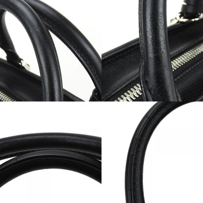 Loewe Handbag Amazona 28 Leather Black Anagram