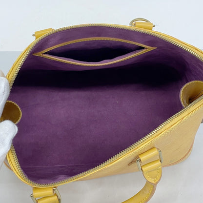 Louis Vuitton Epi Alma Handbag M52149 Jaune