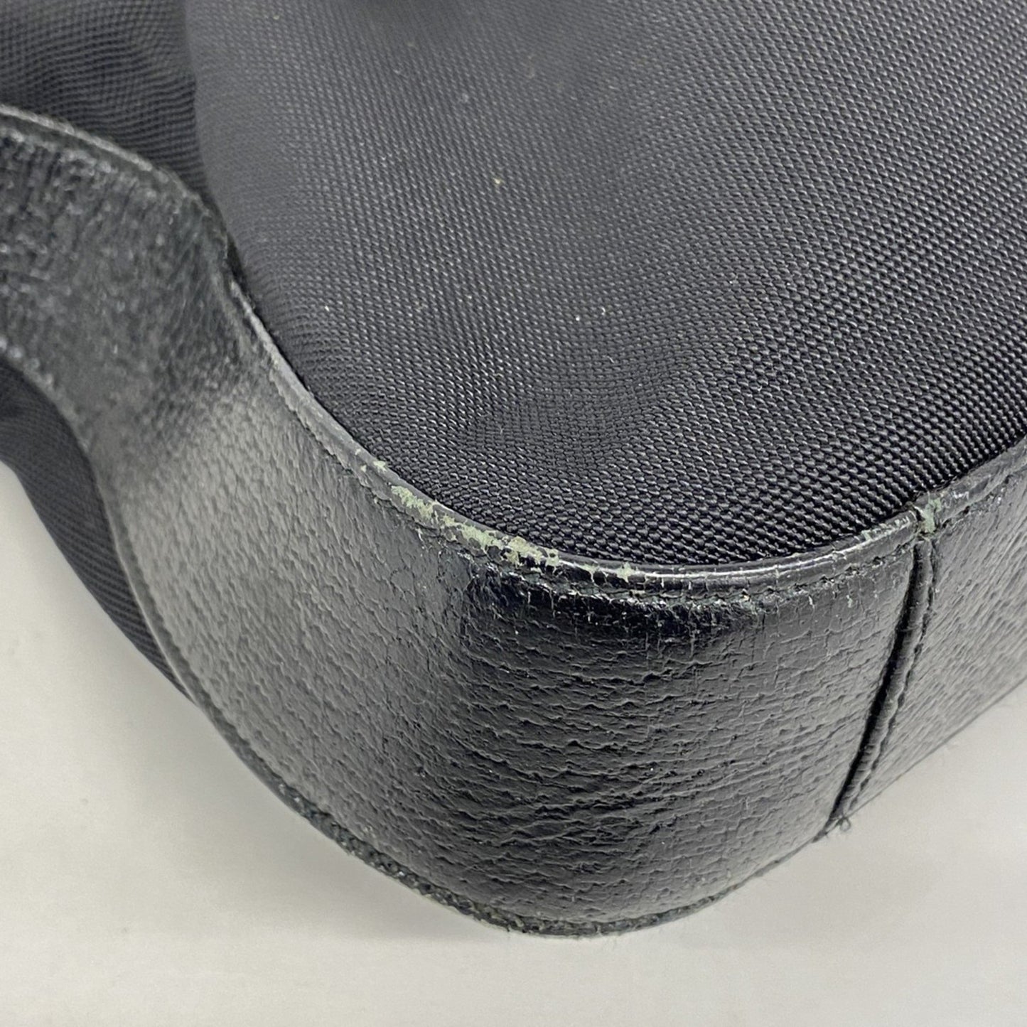 Gucci Shoulder Bag 001 3305 Canvas Black