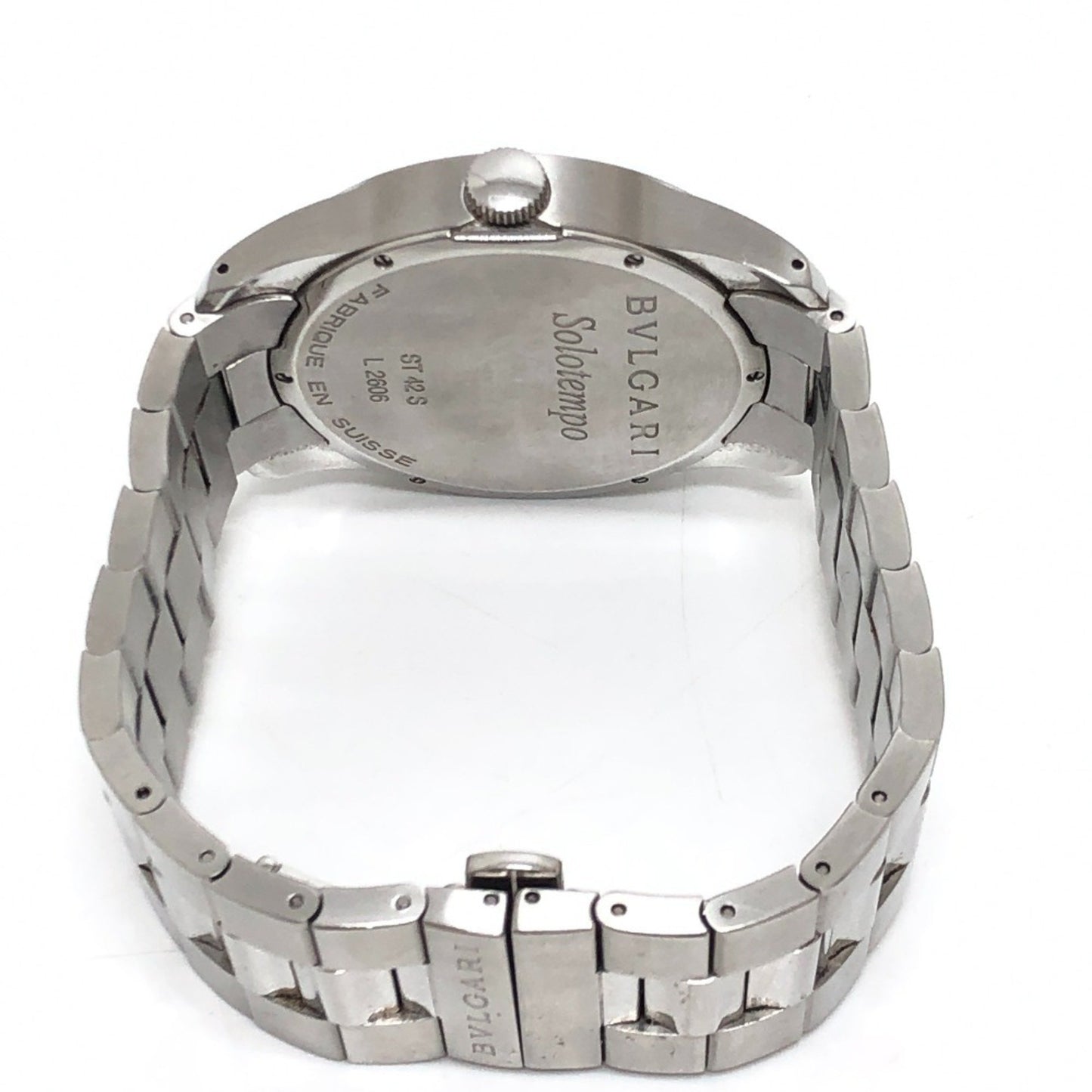 Bvlgari St42S Solotempo Quartz Men'S Watch