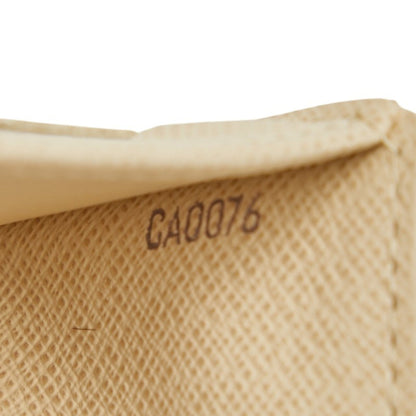 Louis Vuitton Damier Azur Koala Tri-Fold Wallet N60013 White