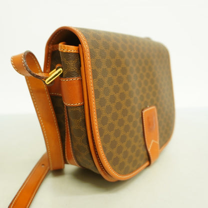 Celine Shoulder Bag Macadam Brown