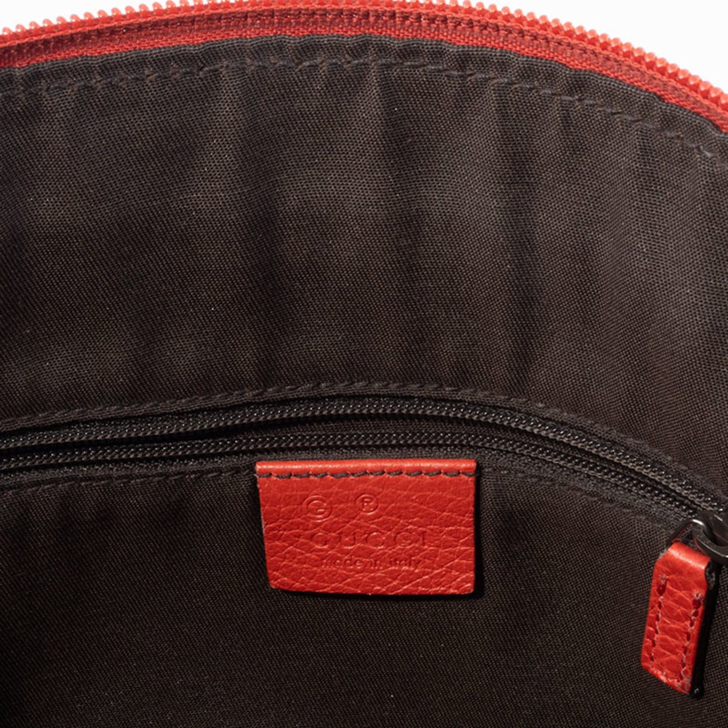 Gucci Abby Leather Shoulder Bag Red 265691 200047