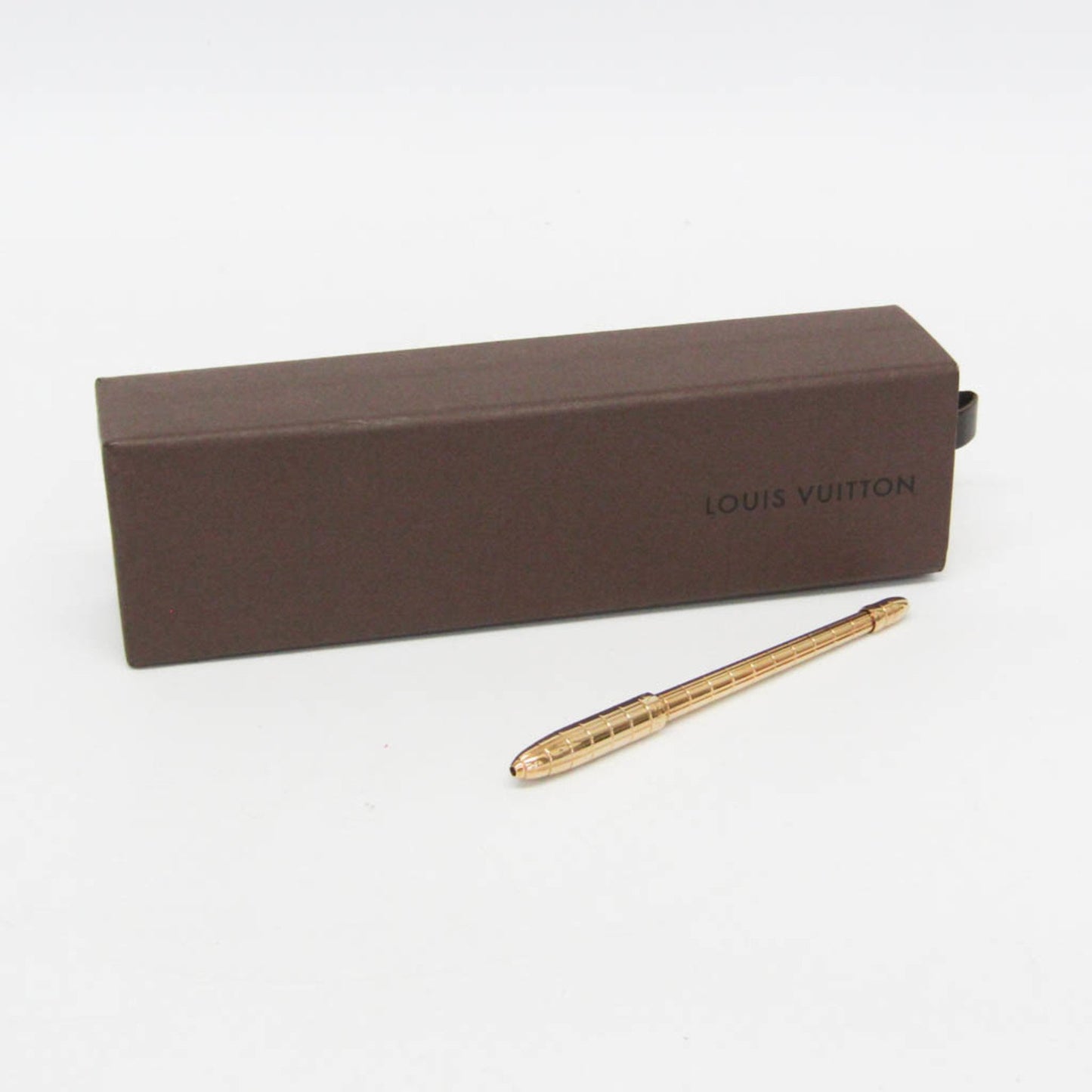 Louis Vuitton Stylo Agenda Gm N75003 Gold Ballpoint Pen