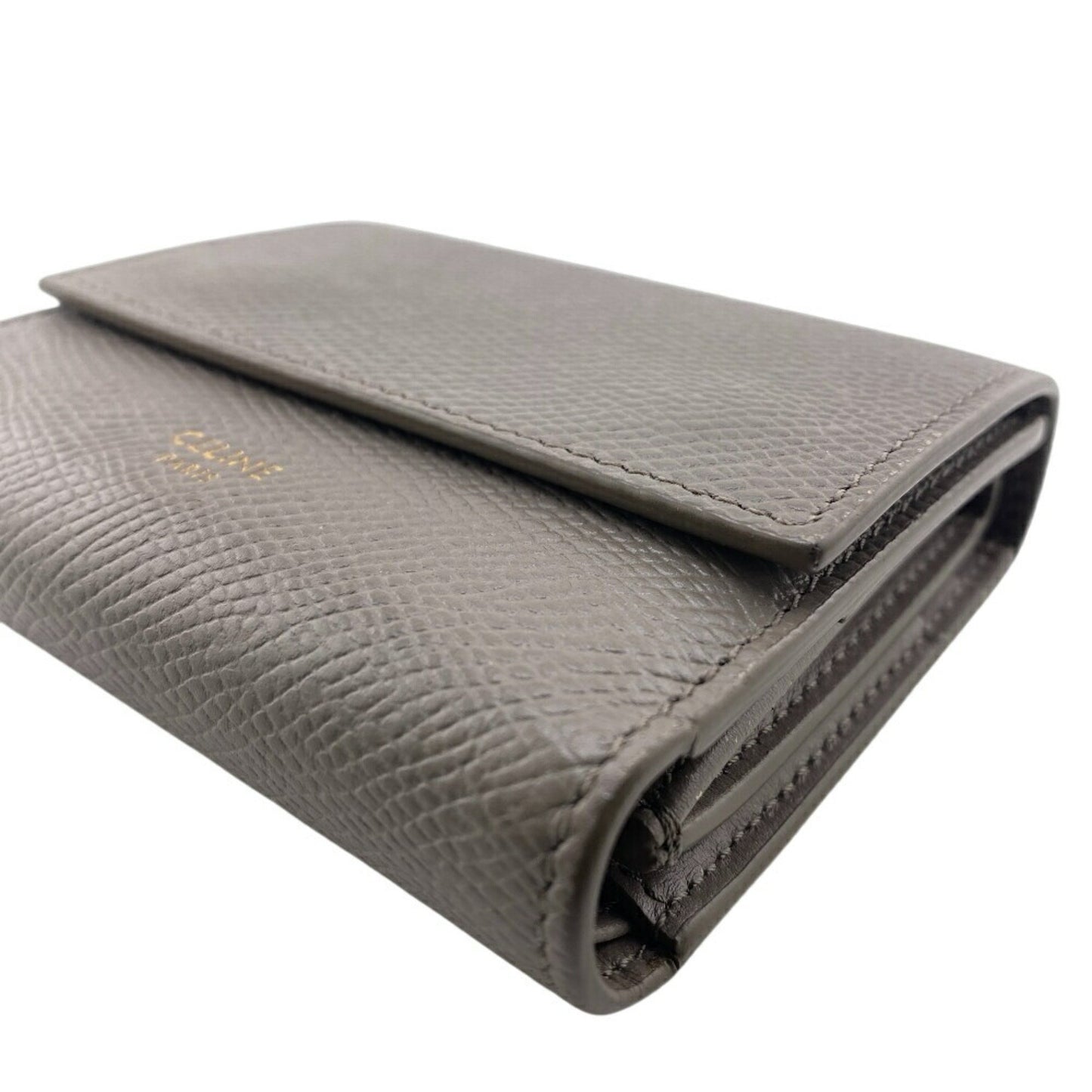 Celine Small Trifold Wallet Gray